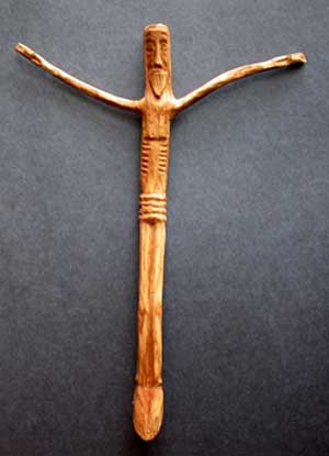  slovakian folk crucifix