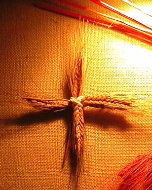 straw harvest cross