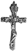 Grape vine cross